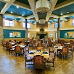 Active adult living and independent living at Watercrest at Mansfield in Mansfield, TX, dining room