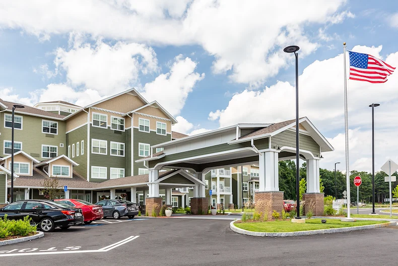 Camellia Gardens Gracious Retirement Living Hawthorn Senior Independent Living in Maynard, Massachusetts front exterior