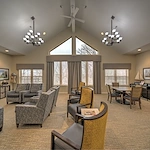 Charter Memory Care of Moline community area for socializing