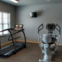 Hamlin Bell independent senior living in Perry, Iowa gym fitness center