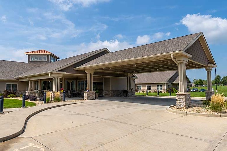 Front entrance