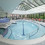Allegro Harrington Park, senior living community in Harrington Park, NJ, offering independent living, assisted living, memory care, and respite care, indoor pool with skylights
