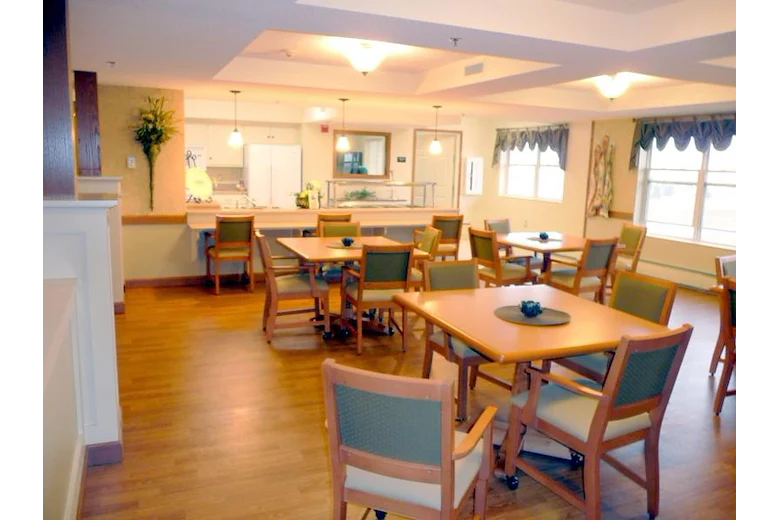 dining room in memory care