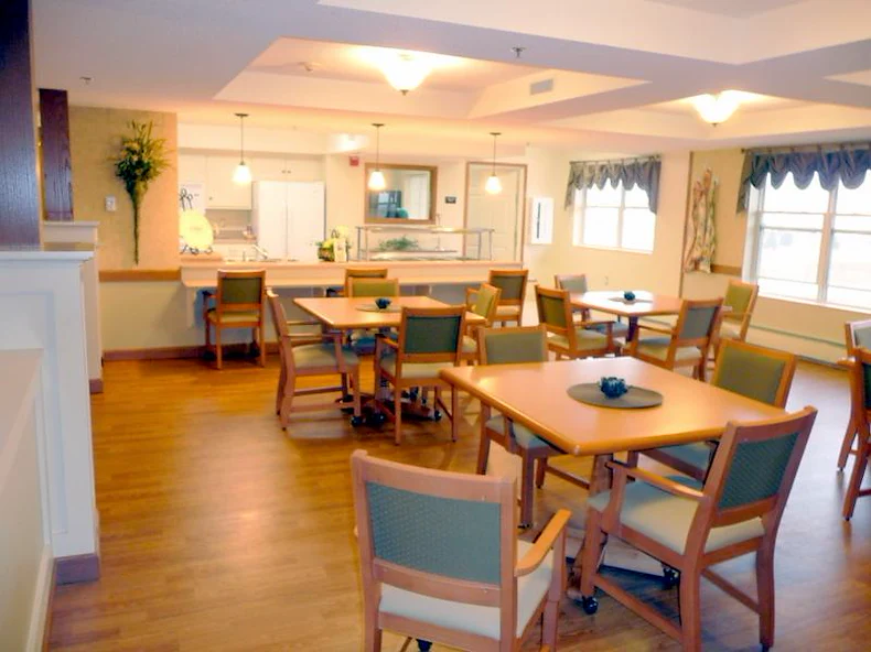 dining room in memory care