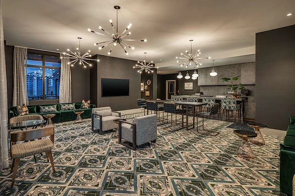 Allegro Fort Lauderdale, senior living community in Fort Lauderdale, FL, offering independent living, assisted living, memory care, and respite care, community social area