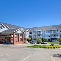 A convenient circle drive of our beautiful community.