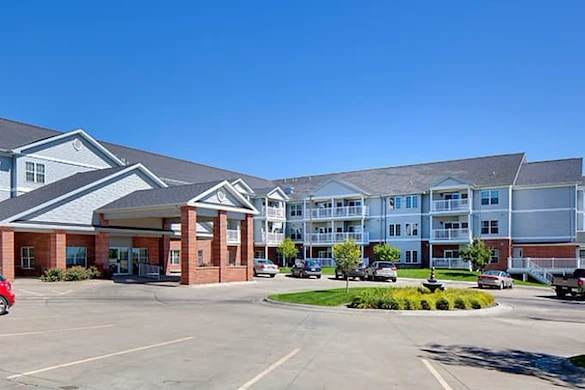 A convenient circle drive of our beautiful community.