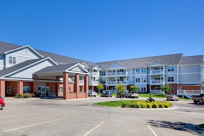 A convenient circle drive of our beautiful community.
