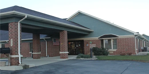 Ascension Living Sacred Heart Village Senior Living in Avilla, Indiana front exterior