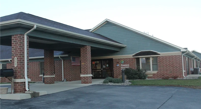 Ascension Living Sacred Heart Village Senior Living in Avilla, Indiana front exterior