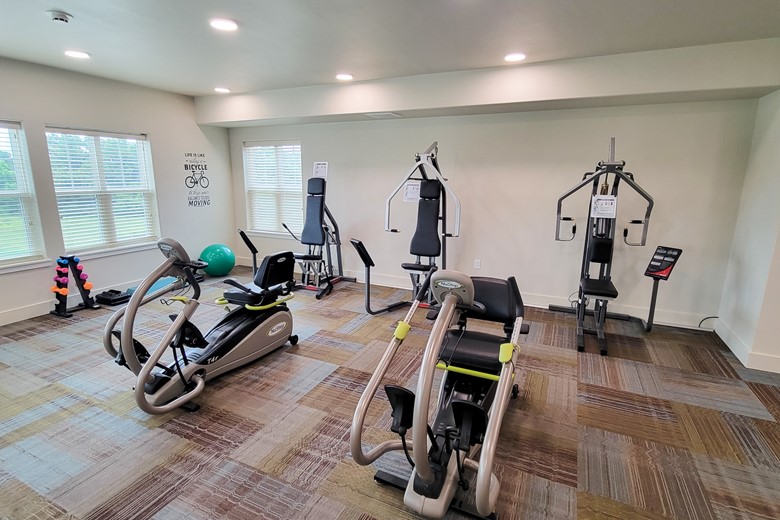 Hessler Heights Gracious Retirement Living Hawthorn Senior Independent Living in Leesburg, Virginia gym fitness center