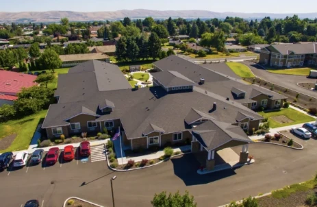 Fieldstone Memory Care of Yakima overview from above