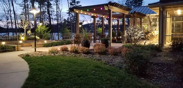 Williams Place Gracious Retirement Living Hawthorn Senior Independent Living in Davidson, North Carolina outdoor gazebo