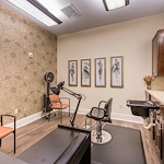 Barclay House of Aiken, senior living community offering assisted living and memory care in Aiken, SC, beauty salon