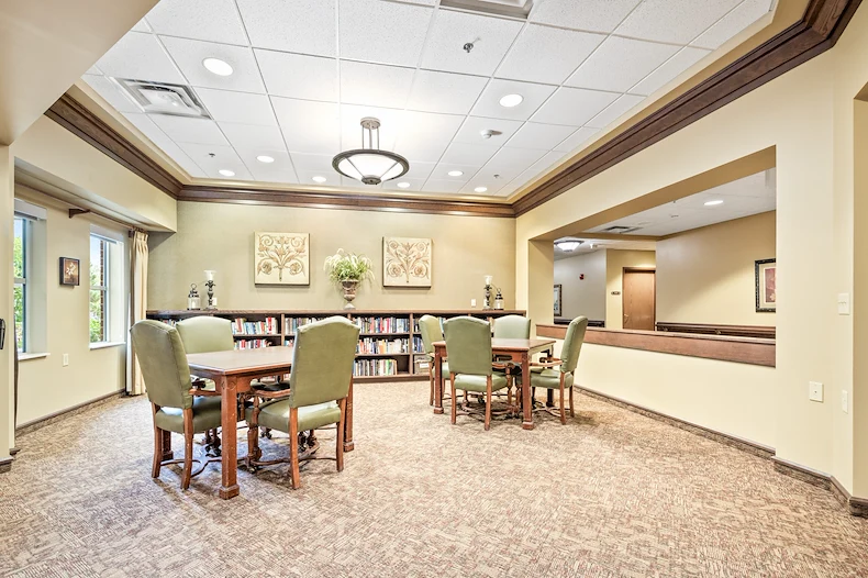 Ecumen Lakeshore Senior Living Library 