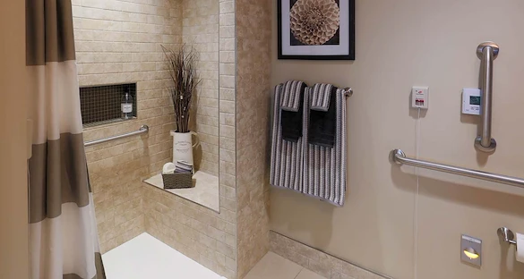 Westminster Village North Senior Living private bathroom