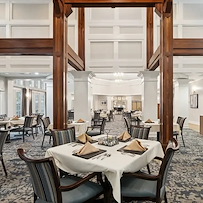 The Forum at The Crossing dining room