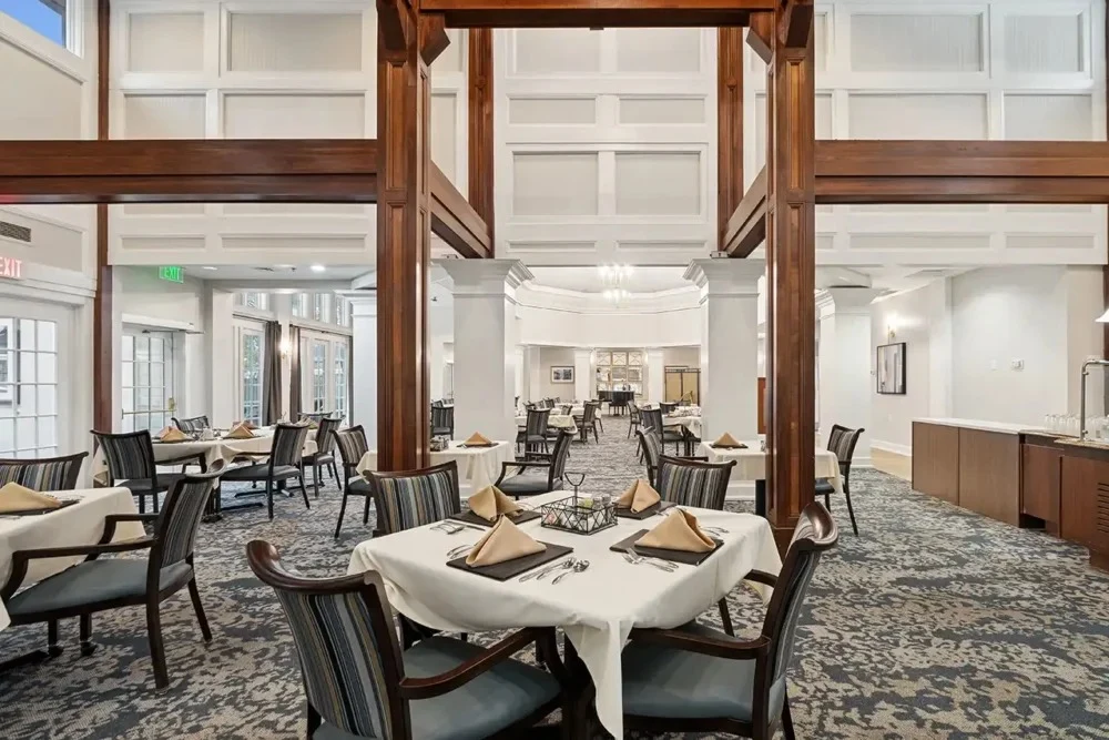 The Forum at The Crossing dining room