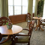 Allisonville Meadows Assisted Living offering assisted living, memory care, and respite care in Fishers, IN, dining room