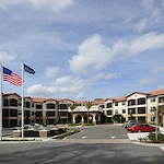 Allegro Winter Park senior living offering independent living, assisted living, memory care, and respite care in Winter Park, FL, front exterior and entrance