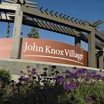 John Knox Village Assisted Living near Kansas City, MO sign