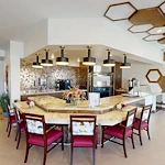 CopperWood at Prairie Trail senior living community offering assisted living and memory care in Ankeny, IA, coffee shop