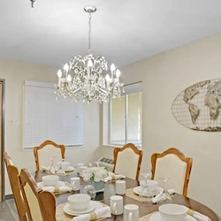 Whealdon Estates by Barclay House senior living community offering independent living in Baton Rouge, LA, private dining room