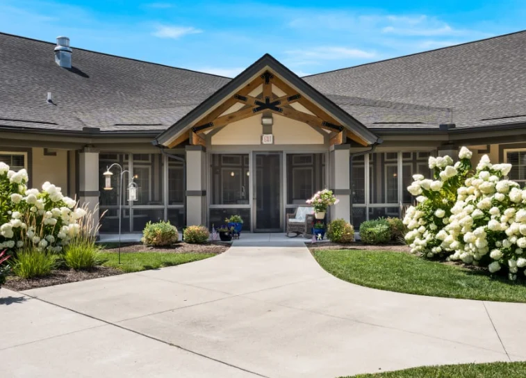 Liberty Place Senior Assisted Living Memory Care in West Chester, OH front exterior