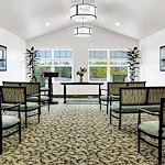 Marlton Gardens Gracious Retirement Living Hawthorn Senior Independent Living in Marlton, New Jersey gathering room