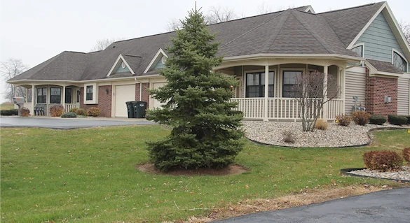 Ascension Living Sacred Heart Village Senior Living in Avilla, Indiana front exterior
