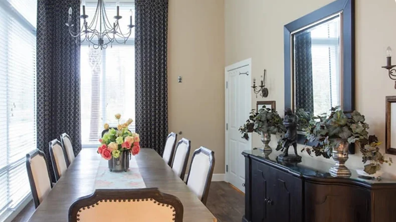 Ashley Gardens Senior Living offering assisted living and memory care in Charleston, SC, private dining room