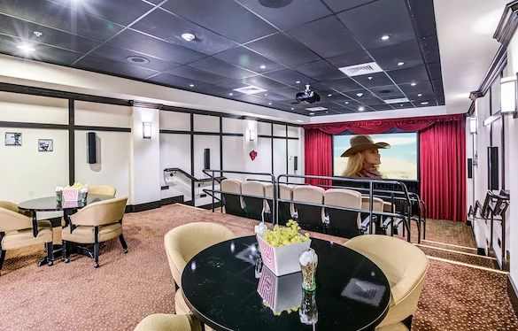 Salishan Gracious Retirement Living Hawthorn Senior Independent Living in Spring Hill, Florida movie theater