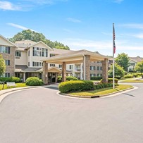 Jordan Oaks Gracious Retirement Living Hawthorn Senior Independent Living in Cary, North Carolina front exterior