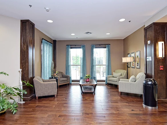 Élan Westpointe living room