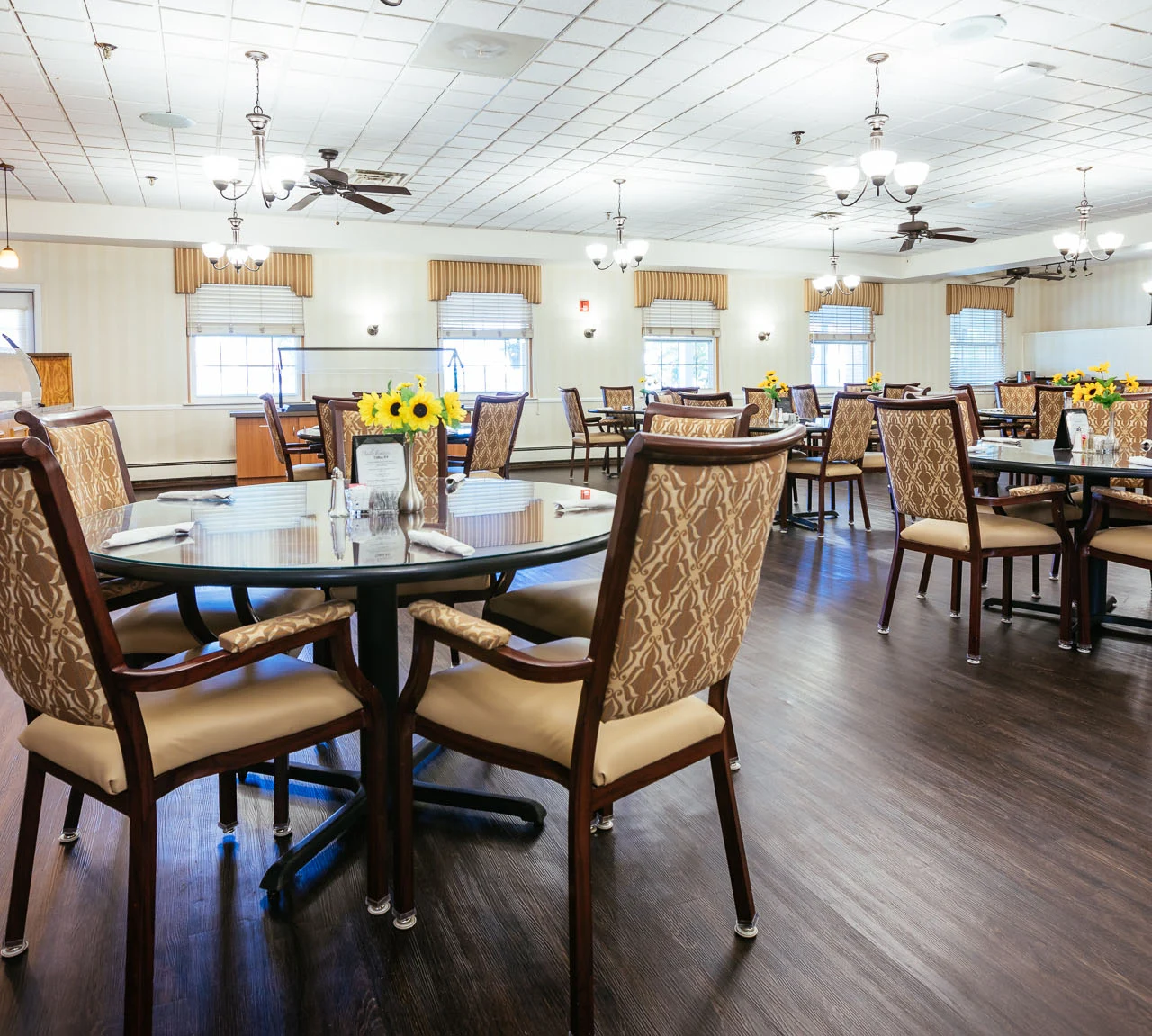 Villa Marie in Livonia, Michigan, dining room