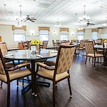 Villa Marie in Livonia, Michigan, dining room
