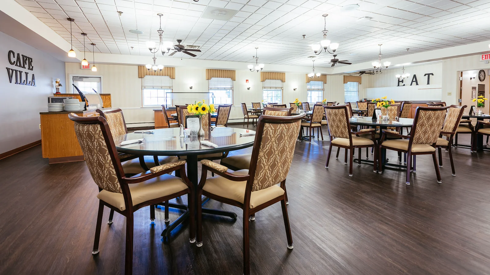 Villa Marie in Livonia, Michigan, dining room