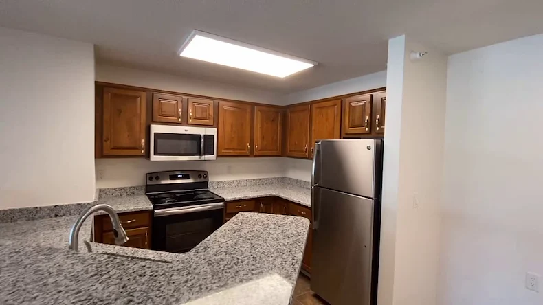 Melrose Meadows apartment kitchen