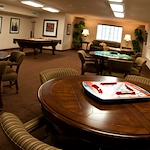 Stoneridge Gracious Retirement Living Hawthorn Senior Independent Living in Cary, North Carolina game room