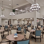 Hessler Heights Gracious Retirement Living Hawthorn Senior Independent Living in Leesburg, Virginia dining room