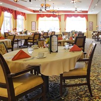 Legend at Rivendell Assisted Living Dining Room