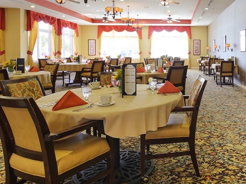 Legend at Rivendell Assisted Living Dining Room