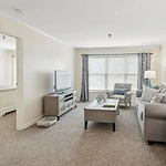 The Forum at The Crossing apartment living room