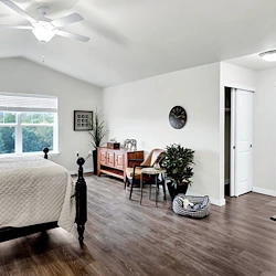 Riverwalk Estates Gracious Retirement Living Hawthorn Senior Independent Living in Kennewick, Washington AI-generated bedroom