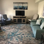 St Mary’s Manor Assisted Living in South Milwaukee, Wisconsin living room