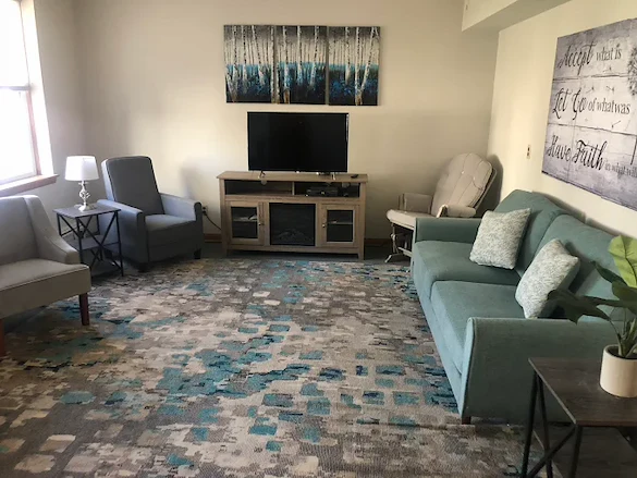St Mary’s Manor Assisted Living in South Milwaukee, Wisconsin living room