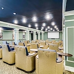 Media/Activities room at The Vincent Senior Living Community