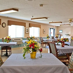 Bethany Village Assisted Senior Living and Respite Care in Indianapolis, IN formal dining room