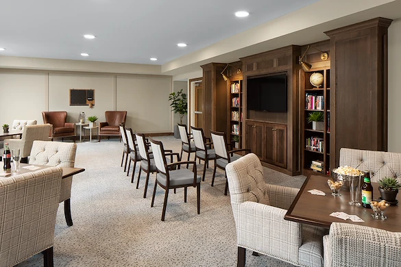 Media/Activities area at the Waters of Oak Creek