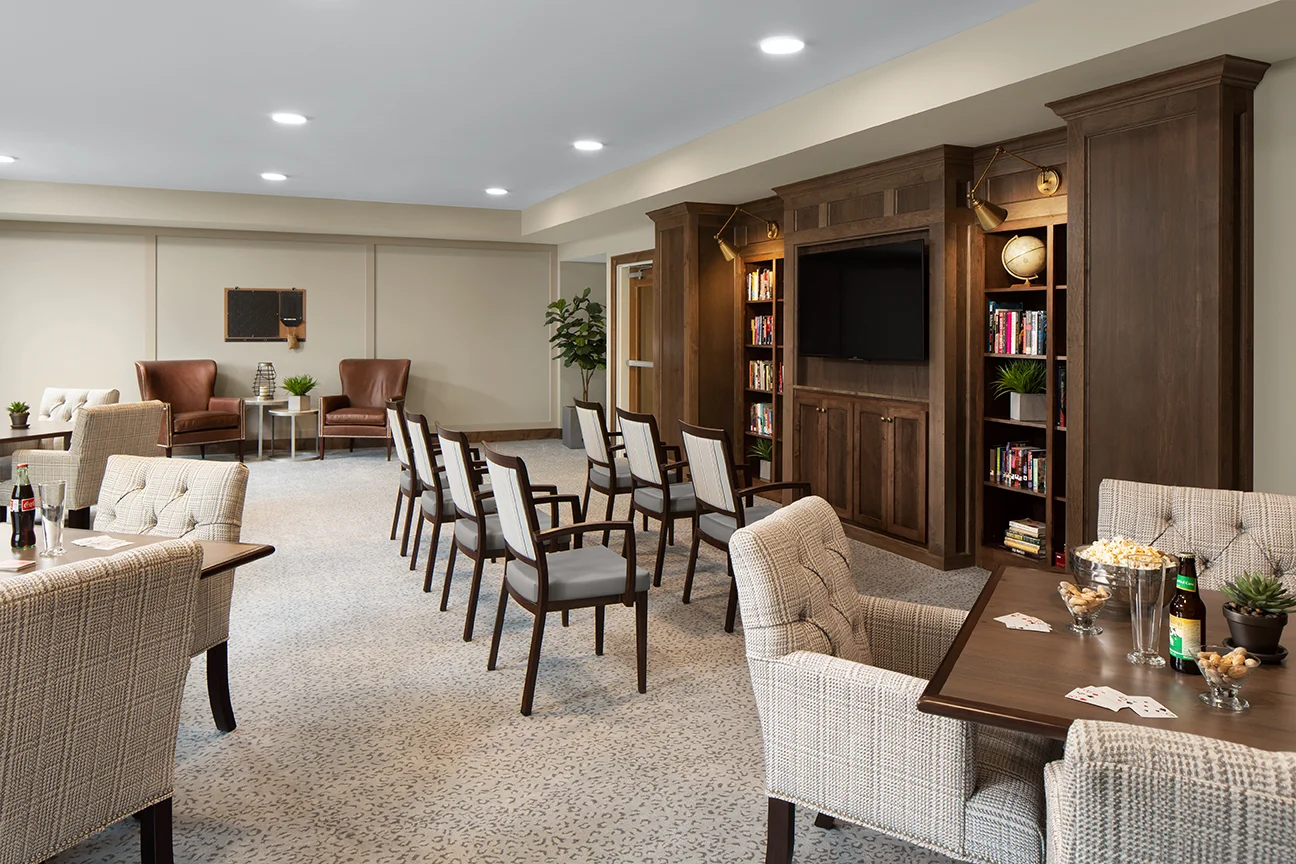 Media/Activities area at the Waters of Oak Creek